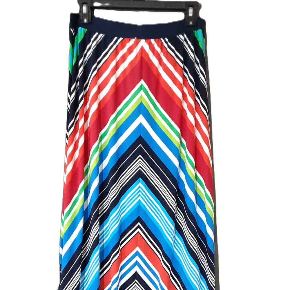 Ruby Rd. Woman's Long Skirt Size MEDIUM, Elastic Waist, Pull-on